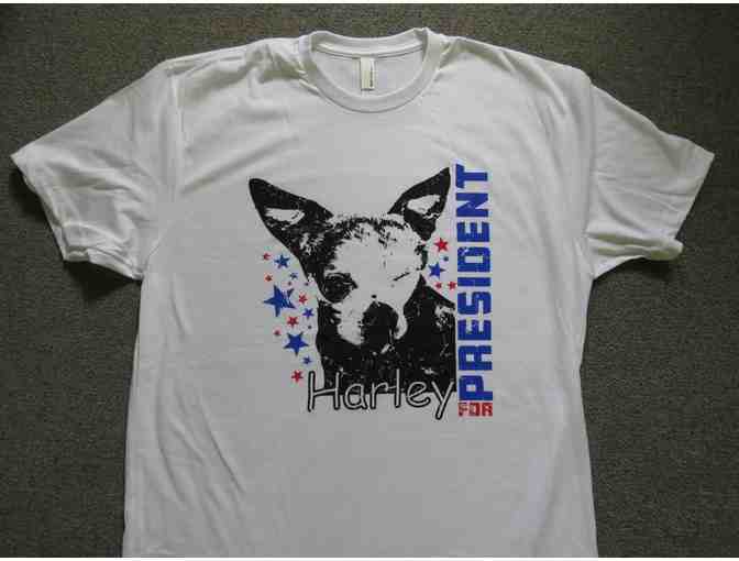 Harley for President T-Shirt, Size Unisex Small