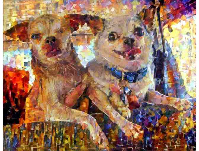 Harley & Teddy (set of 8) Greeting Cards 5x7