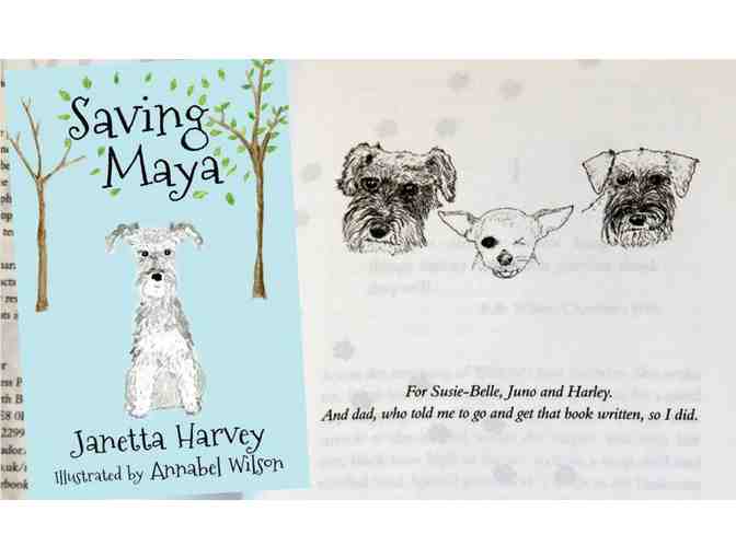 Saving Maya - Book about a Puppy Mill Dog