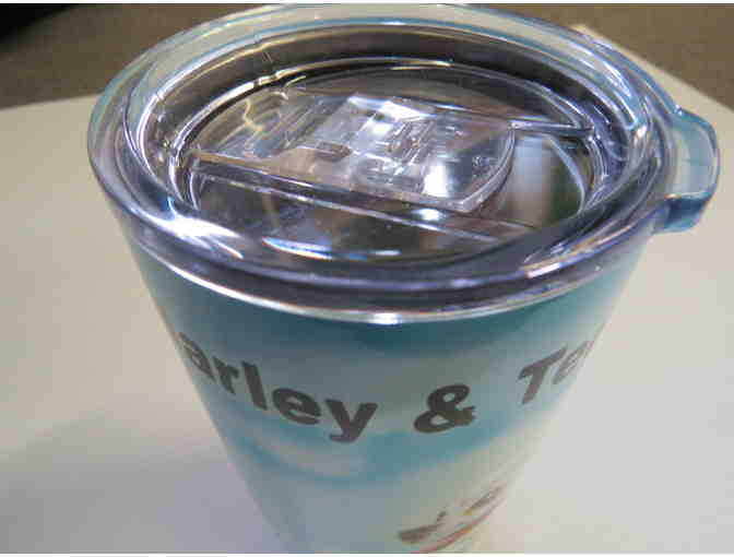 Airbrushed Stainless Steel Tumbler - Harley & Teddy