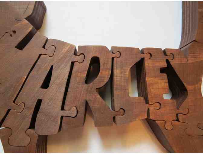 Custom Made Wooden Puzzle - Harley