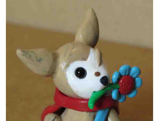 Friendship Harley Clay Sculpture