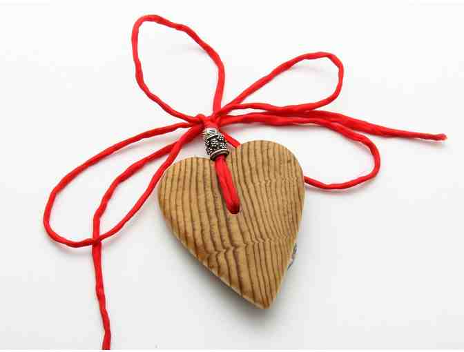 Carved Heart - Made from 'Harley's Tree Stump'