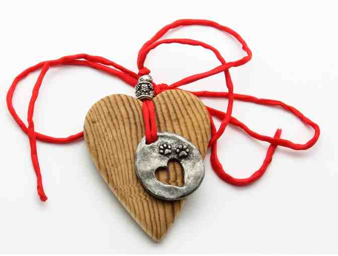 Carved Heart - Made from 'Harley's Tree Stump'