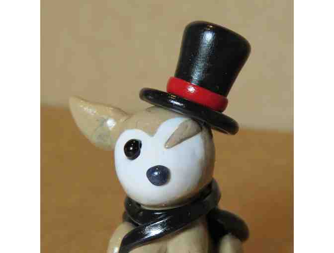 Top Hat Harley Clay Sculpture