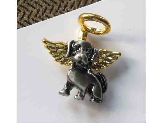 Angel Dog Pin (for someone who has lost a beloved pet)