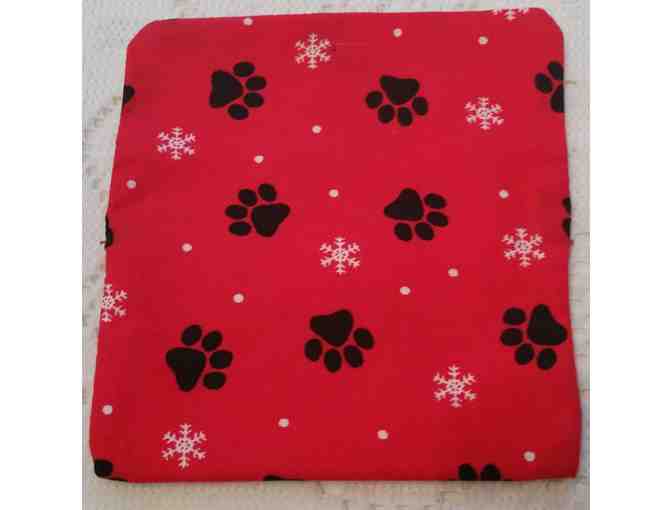 Pouch - Red Paw Print