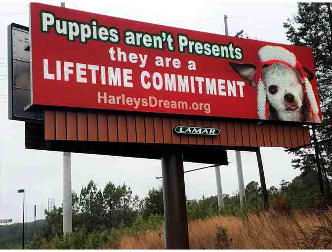 Fund a Need - Puppies Aren't Presents Billboard - Photo 1
