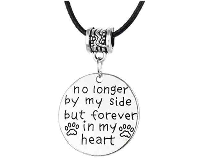 No Longer By My Side Pendant Necklace