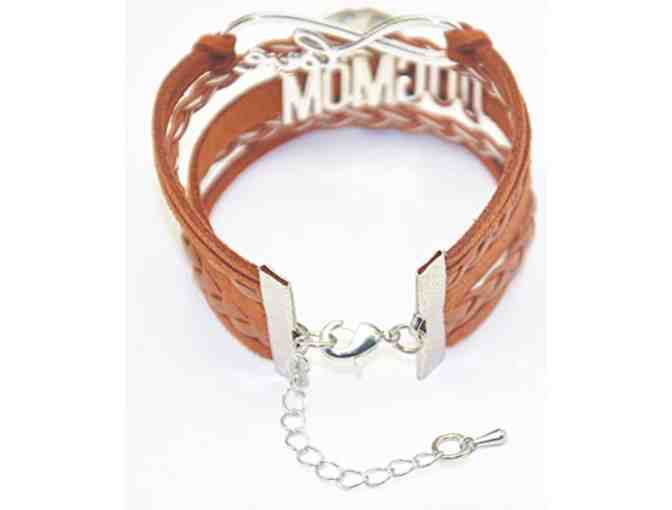 Dog Mom Leather Bracelet