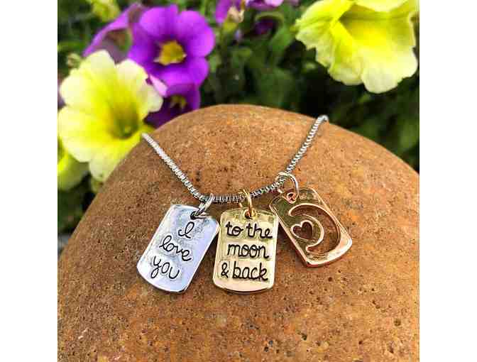 Love You To The Moon and Back Necklace