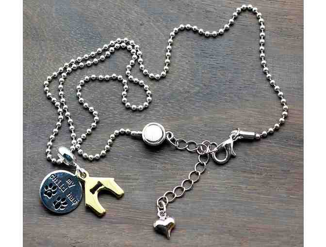 Charm Necklace 'My Child Has Paws'