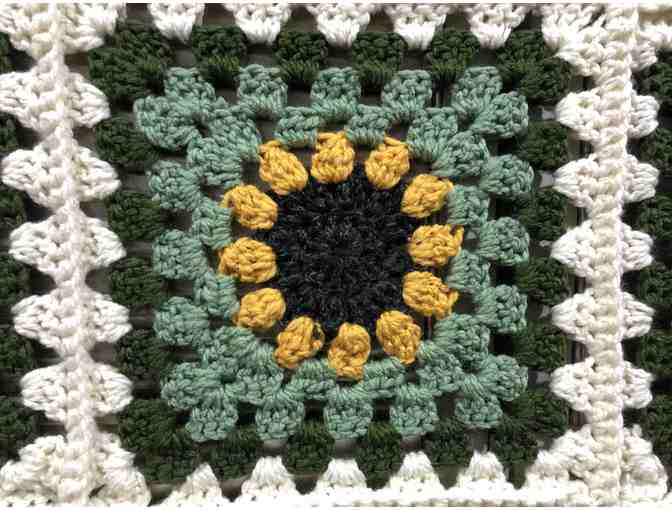 Sunflower Blanket - Crocheted 50' x 50'