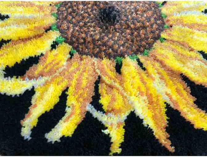 Latch Hook Rug - Sunflower