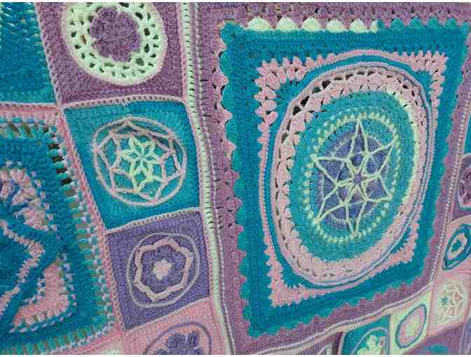 Dream Weaver Crocheted Afghan