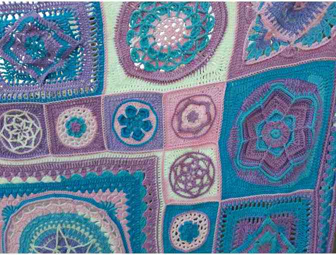 Dream Weaver Crocheted Afghan