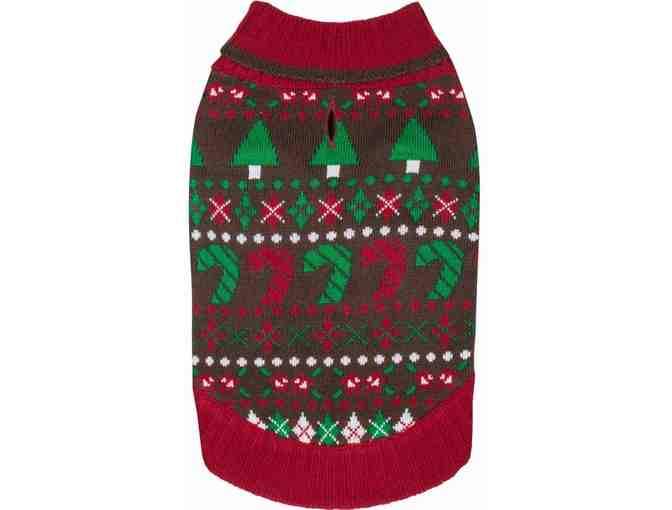 Holiday Dog Sweater - Size 10' (small)