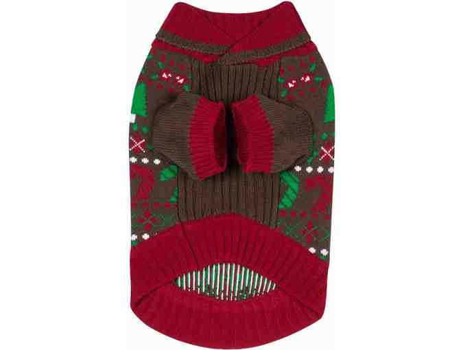 Holiday Dog Sweater - Size 10' (small)