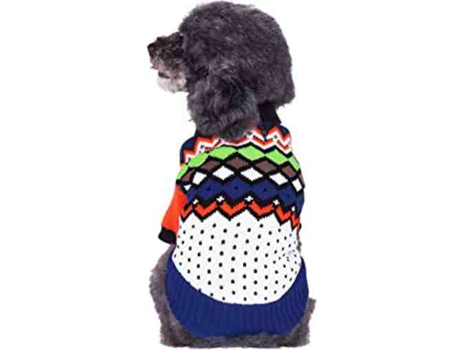 Winter Dog Sweater - Size 12' (medium)