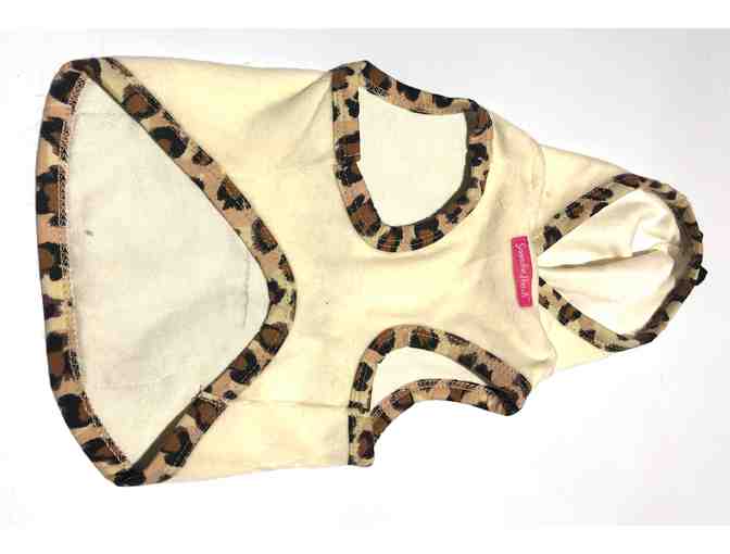 Posh Pooch Leopard Hoodie (size s)