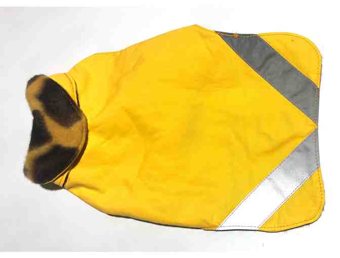 Yellow Raincoat w/Fleece Lining (size xs)