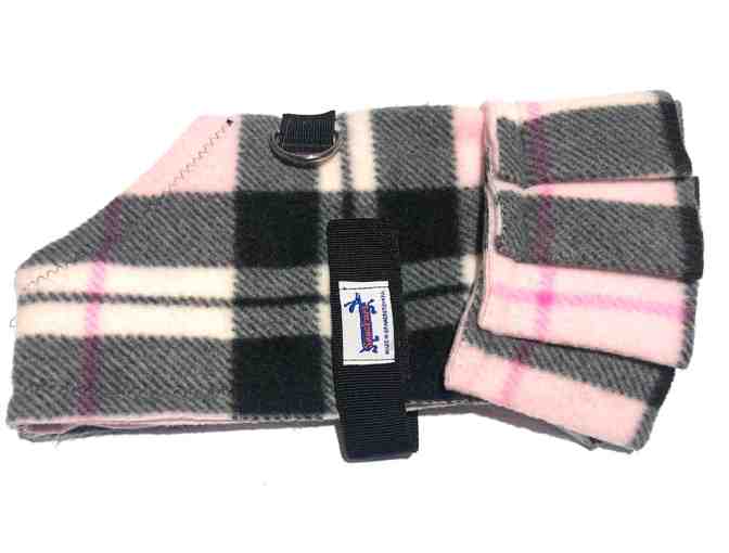 Snugpups Pink Plaid Fleece Coat (size s)