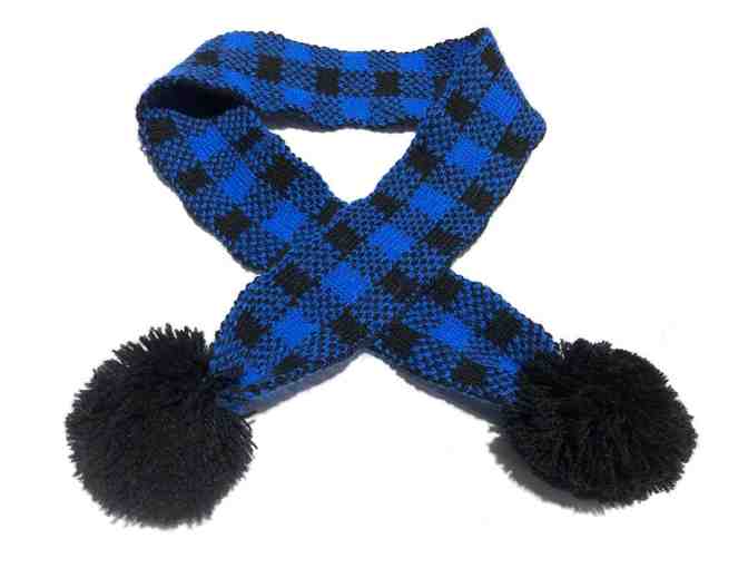 Toby's Blue and Black Winter Scarf