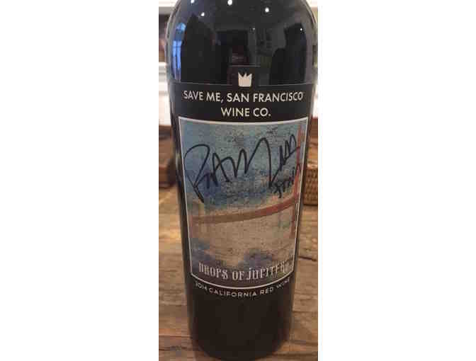 Signed Bottle of Save Me, San Francisco Wine by Pat Monahan plus 1 case of assorted wine