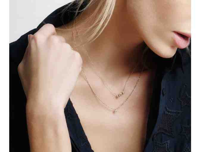 Diamond Dust Necklace-By Ariel Gordon