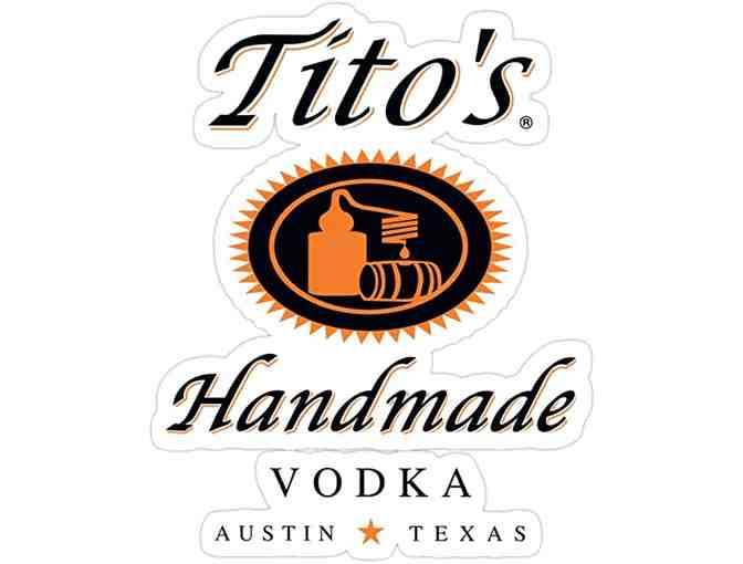 Tito's Vodka Signed Guitar + 1L Tito's vodka