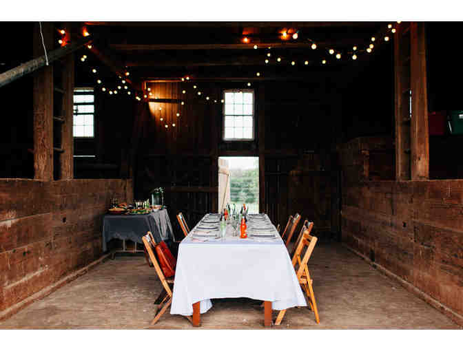 BBQ Dinner for 8 at River Circle Farm's Scale House