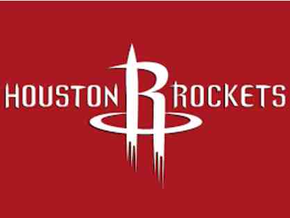 Rockets Tickets (4) and Corey Brewer Signed Basketball