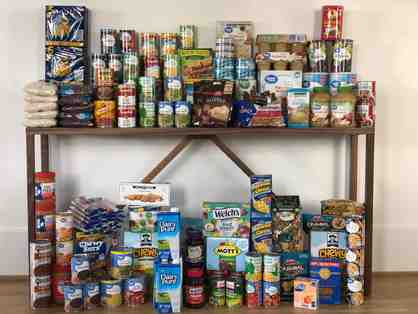 Food Pantry Donation to Heights Interfaith Ministries Food Pantry