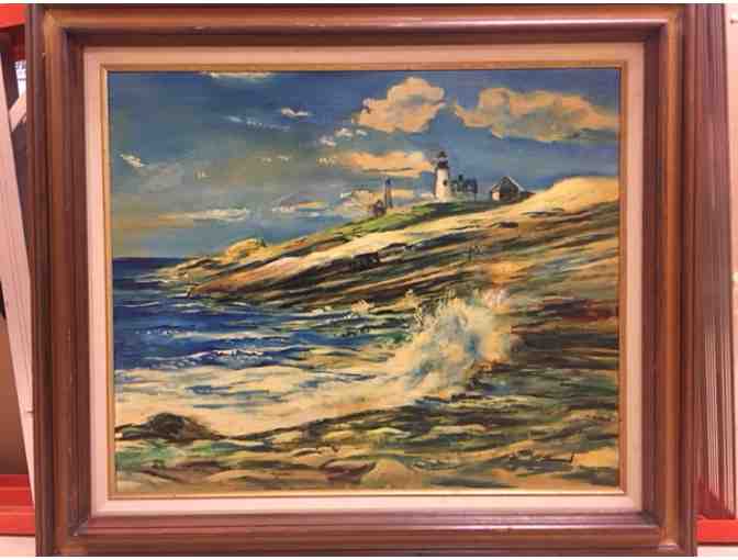 'Pemaquid Lighthouse' Painting by Raymond White Skolfield