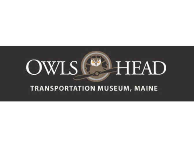 (2) Owls Head Transportation Museum Day Passes - Photo 1