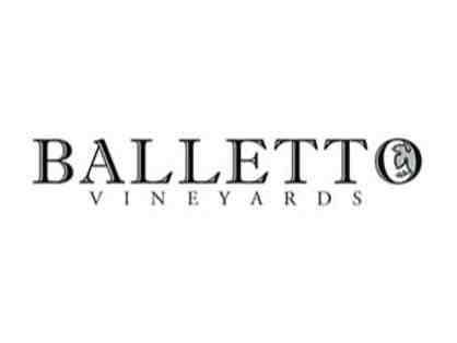 Tasting for 4 and 2 Bottles of Pinot Gris - Balletto Vineyards