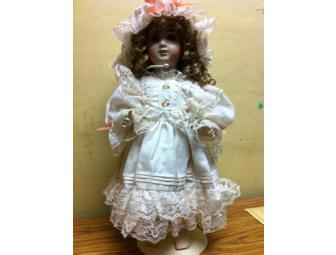 Francine Cee Limited Edition Antique Reproduction Porcelain Doll -- 'Annabelle'