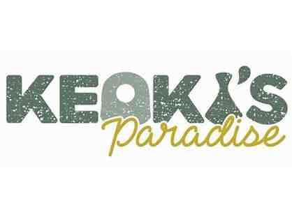 Two $100 Certificates to Keoki's Paradise