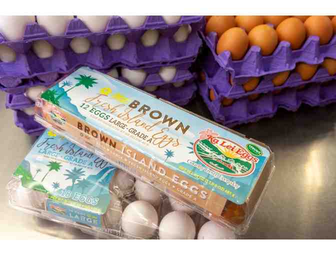 One (1) Year Supply of Fresh Island Eggs from Eggs Hawaii Inc