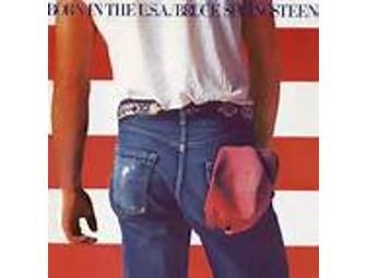Bruce Springsteen Signed 'Born in the USA' Photo/Lyrics