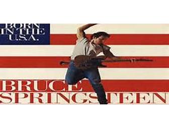 Bruce Springsteen Signed 'Born in the USA' Photo/Lyrics
