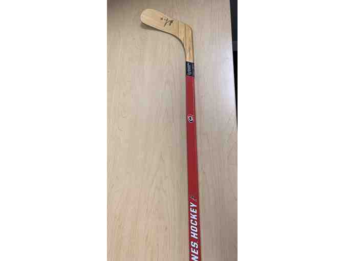 Autographed Carolina Hurricanes Hockey Stick
