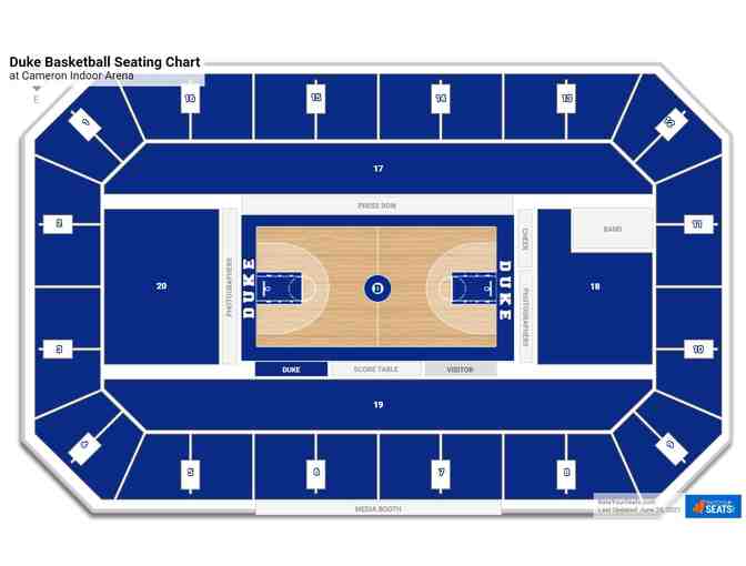 Duke vs. The Citadel Basketball Tickets (2) + Parking Pass