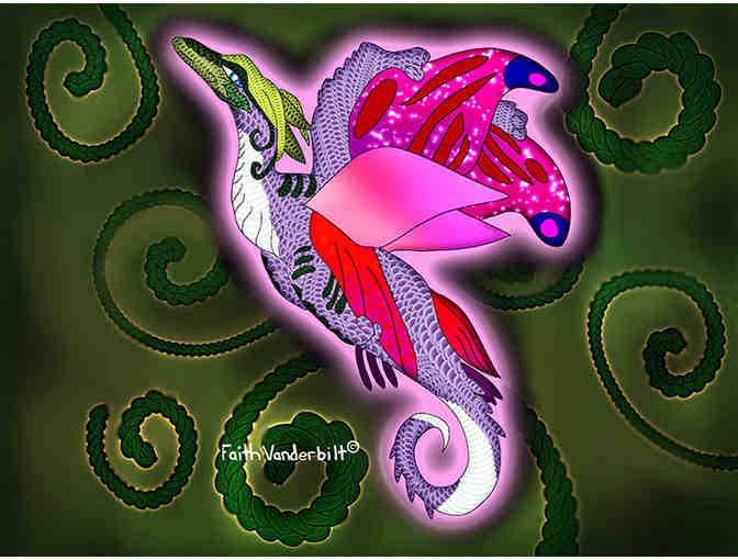 'Butterfly Dragon' by Faith Vanderbilt