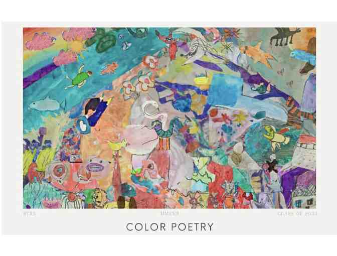 1 - Combined Class Multiples: Color Poetry Printed Matte Posters (11X17) - Photo 1