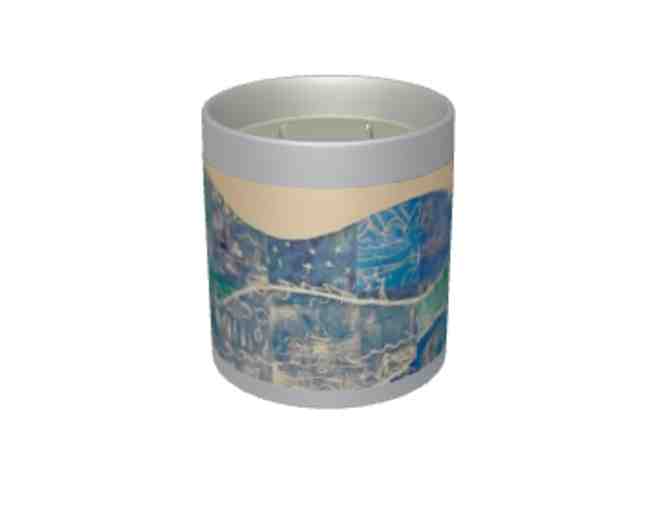 3 - Combined Class: Wave of Inspiration Individual Block Printing Candle - Photo 1