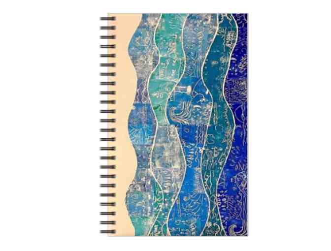 3 - Combined Class: Wave of Inspiration Individual Block Printing Notebook (5x8) - Photo 1