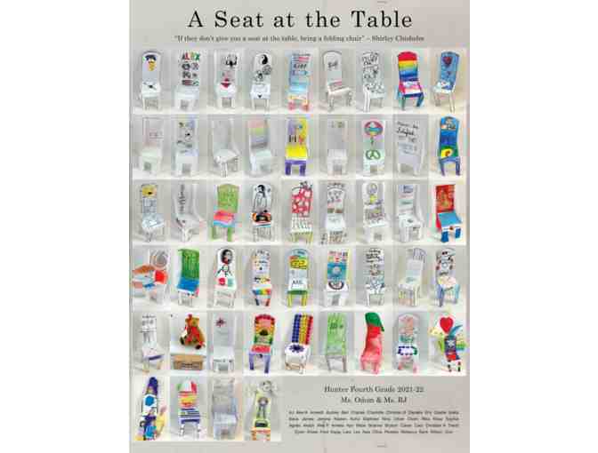 4 - Combined Grade: Seat At The Table - Combo Shutterfly Book (8x8) and Poster - Photo 1