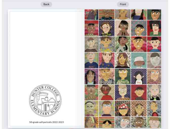 5 Grade - Kruvi & Mccabe - Multiple - Self Portrait Collage Booklet