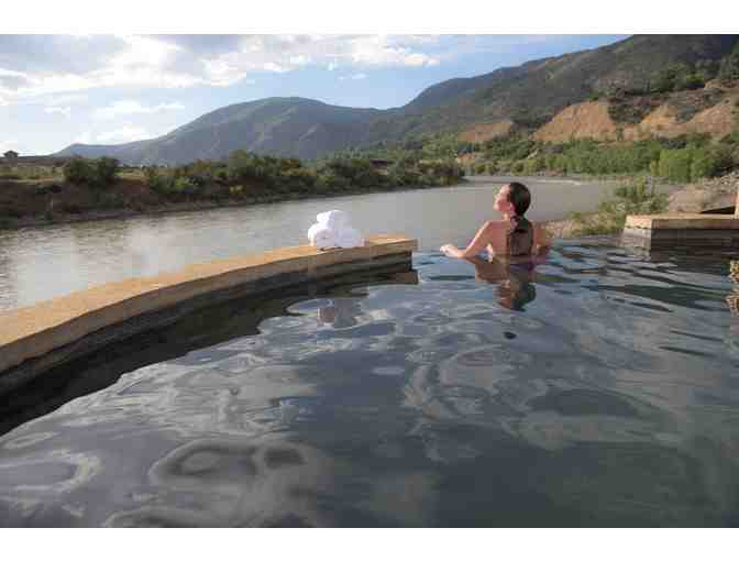 2 day passes to Iron Mountain Hot Springs in Glenwood Springs, CO